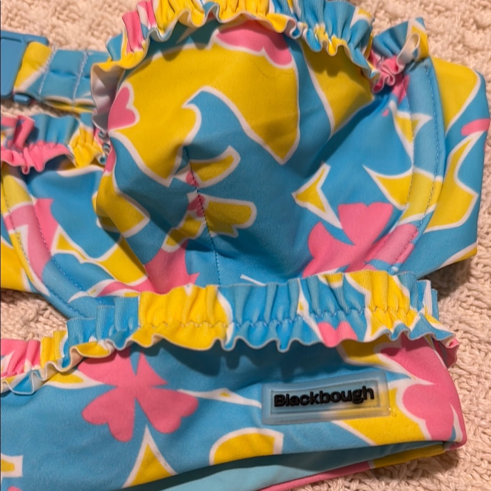 Blackbough Blue Floral Bikini Set - Picture 4 of 5